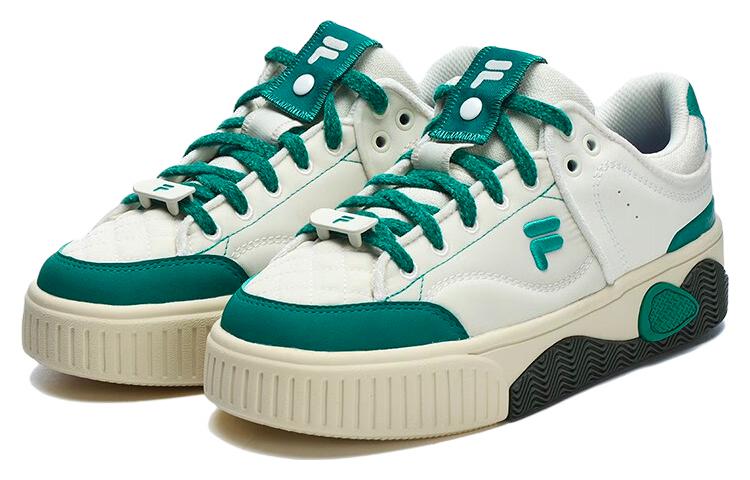 Order (W) FILA Stack 运动鞋 '白绿' T12W312203FPG