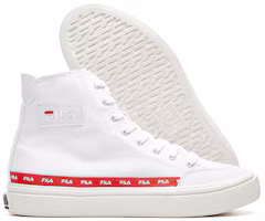 Purchase Fila 斐樂 Strada 串標 高幫帆布鞋 女款 白紅