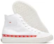 Purchase Fila 斐樂 Strada 串標 高幫帆布鞋 女款 白紅
