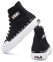 Lookbook Fila 斐樂 Strada 串標 高筒帆布鞋 女款 黑白