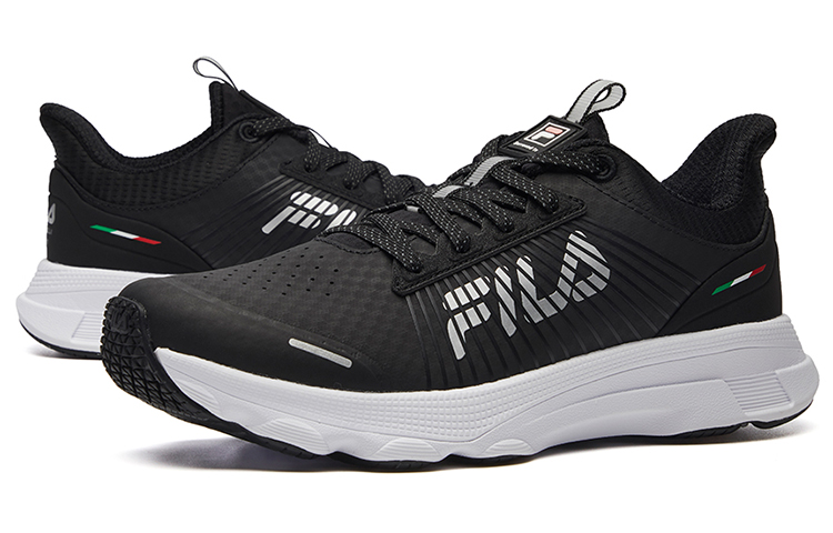 Shop (W) FILA サラウンド 1S ロー ブラック A12W042211FBK