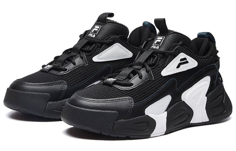 Order (Women) FILA SWARM low swirl sneakers 'Black And White' F12W034124FBW