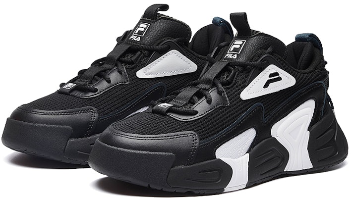 (W) FILA SWARM 低帮旋纹运动鞋 '黑白' F12W034124FBW Order (W) FILA SWARM 低帮旋纹运动鞋 '黑白' F12W034124FBW