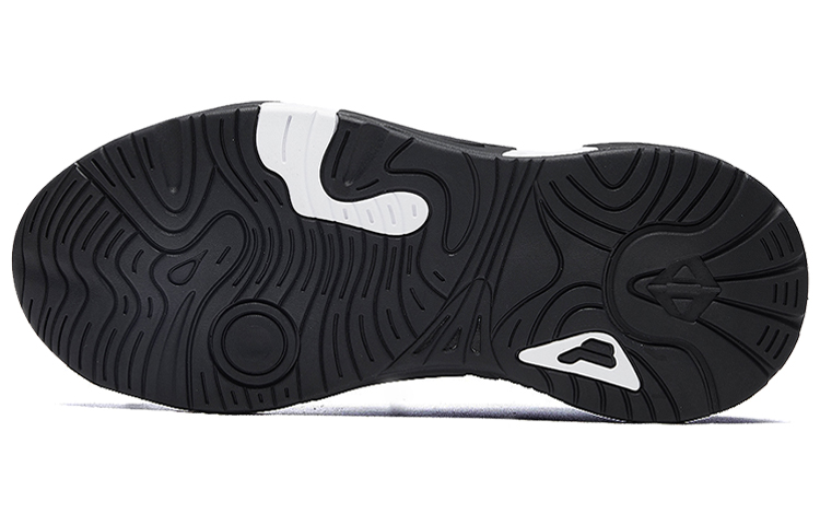 Shop (Women) FILA SWARM low swirl sneakers 'Black And White' F12W034124FBW