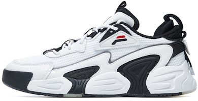 (Women) FILA SWARM low swirl sneakers 'White Black' F12W021213FWB (Women) FILA SWARM low swirl sneakers 'White Black' F12W021213FWB