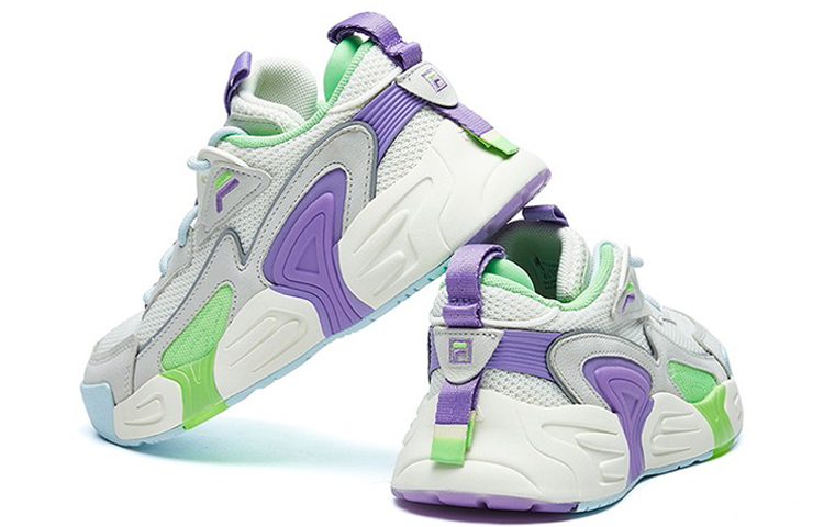 Lookbook (W) Zapatillas FILA SWARM Low Swirl morado/blanco/gris F12W021213FSP