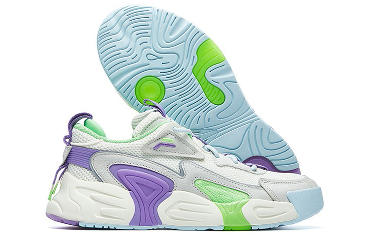 Shop (W) Zapatillas FILA SWARM Low Swirl morado/blanco/gris F12W021213FSP