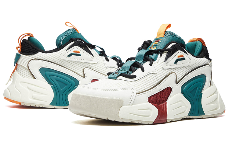 Lookbook (W) FILA SWARM 低帮漩涡运动鞋 红/白/绿 F12W034124FSG