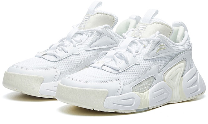 (W) FILA SWARM低帮白色旋纹运动鞋 F12W021213FWT Lookbook (W) FILA SWARM低帮白色旋纹运动鞋 F12W021213FWT