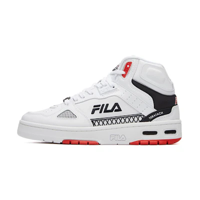 (W) FILA Teratach High-Top White/Red/Black