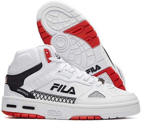 (W) FILA Teratach High-Top Putih/Merah/Hitam F12W111211FWN Details for (W) FILA Teratach High-Top Putih/Merah/Hitam F12W111211FWN