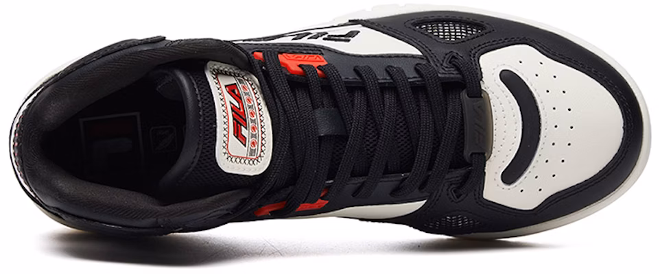 (W) FILA Teratach 高帮黑白配色篮球鞋 F12W111211FBW Lookbook (W) FILA Teratach 高帮黑白配色篮球鞋 F12W111211FBW