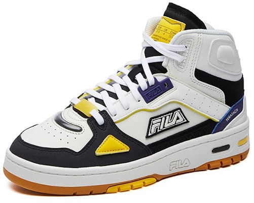 (W) FILA Teratach Tinggi Putih/Hitam/Kuning F12W111211FBB Order (W) FILA Teratach Tinggi Putih/Hitam/Kuning F12W111211FBB