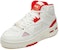 (W) FILA Teratach High Top Putih/Merah F12W111211FWR