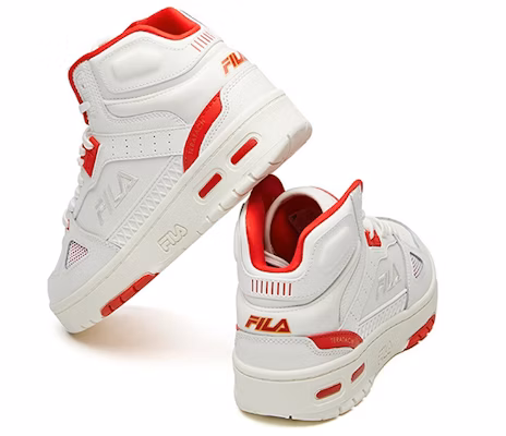 (W) FILA Teratach High Top Putih/Merah F12W111211FWR Purchase (W) FILA Teratach High Top Putih/Merah F12W111211FWR
