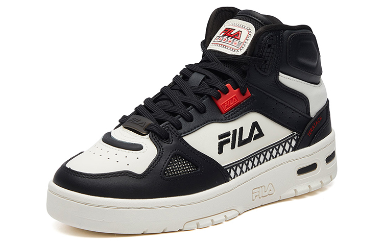 Order (W) (女性用) FILA テラタッチ ハイトップ ブラック/ホワイト F12W111211FBW F12W111211FBW