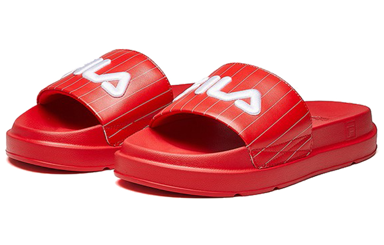 Order (W) Sandales FILA Semelle Épaisse Rouges pour Plage F12W024610FRD