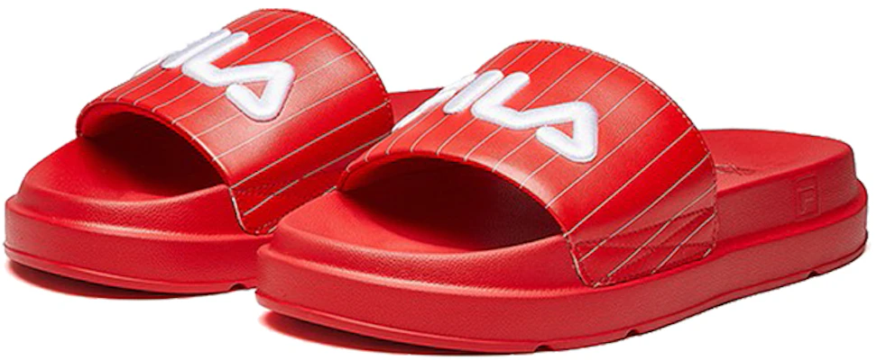 (W) Sandales FILA Semelle Épaisse Rouges pour Plage F12W024610FRD Order (W) Sandales FILA Semelle Épaisse Rouges pour Plage F12W024610FRD