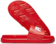 Shop (W) Sandales FILA Semelle Épaisse Rouges pour Plage F12W024610FRD