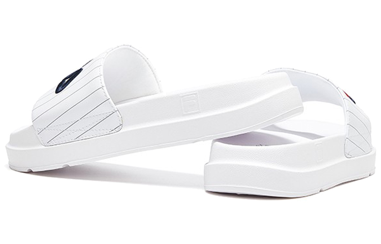 Lookbook (W) FILA Dikke Zool Strand Witte Slippers F12W024610FWT
