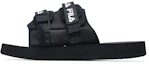 Buy (W) FILA Dikke Zool Klittenband Zwarte Slippers F62W024502FBK