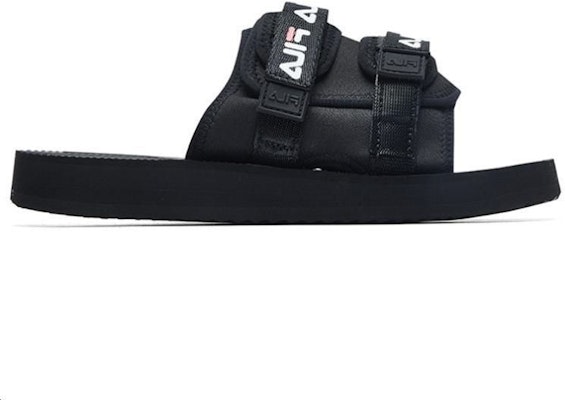(Women) FILA Thick Sole Velcro Black Slippers F62W024502FBK Order (Women) FILA Thick Sole Velcro Black Slippers F62W024502FBK