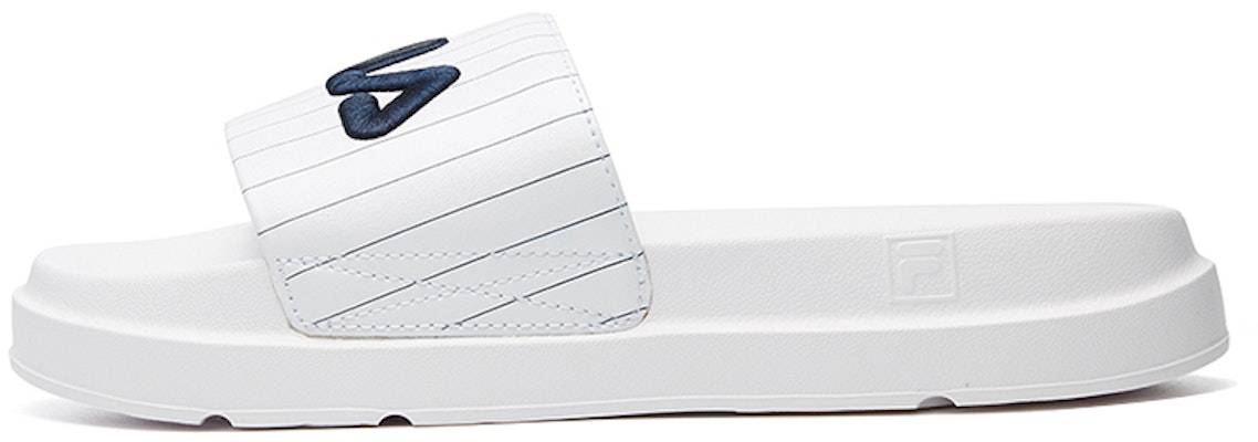 (Women) FILA Thick Sole White Slippers F52W044602FWT Buy (Women) FILA Thick Sole White Slippers F52W044602FWT