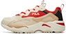 (W) Kasut Lari FILA Tracer Beige/Merah F12W111127FAF