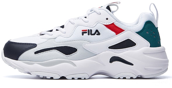 Fila 斐樂 Tracer 透氣減震 低幫老爹鞋 女款 白黑綠紅 Buy Fila 斐樂 Tracer 透氣減震 低幫老爹鞋 女款 白黑綠紅