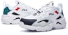 (W) FILA Tracer 'Putih Hitam Hijau' F12W041104FWB