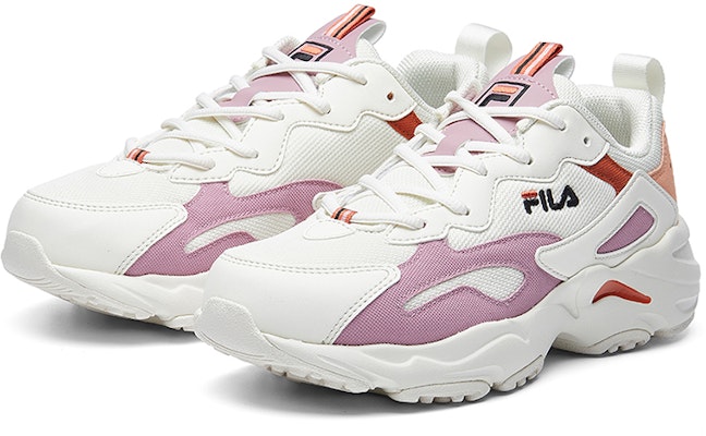 (W) 휠라 트레이서 '화이트 퍼플' F12W041104FSP Lookbook (W) 휠라 트레이서 '화이트 퍼플' F12W041104FSP