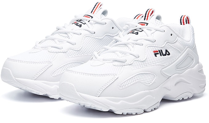 (W) FILA Tracer Kasut Rendah Tahan Lasak Kasual Putih F12W021111FWT Lookbook (W) FILA Tracer Kasut Rendah Tahan Lasak Kasual Putih F12W021111FWT