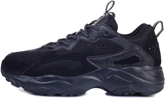 (Women) FILA Tracer Retro Running Shoes Black 1RM01153_001 (Women) FILA Tracer Retro Running Shoes Black 1RM01153_001