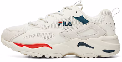 (Women) FILA Tracer Running Classics 'White Fire Red' F12W021111AWR (Women) FILA Tracer Running Classics 'White Fire Red' F12W021111AWR