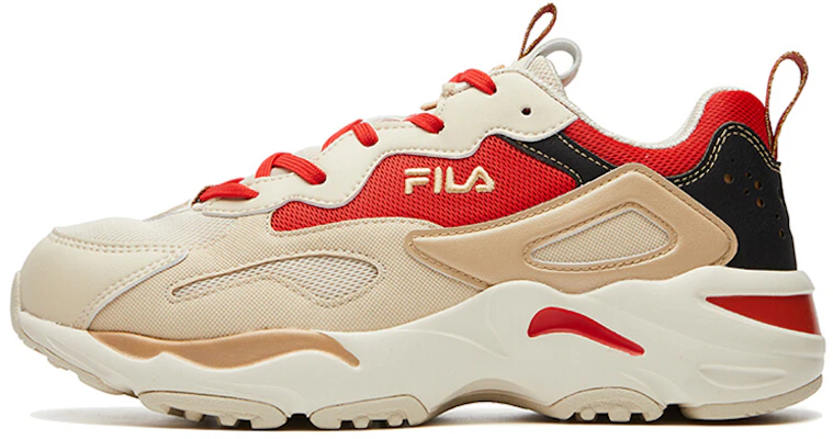 (W) Zapatillas de Running FILA Tracer Beige/Rojo F12W111127FAF Buy (W) Zapatillas de Running FILA Tracer Beige/Rojo F12W111127FAF