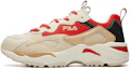 Buy (W) Zapatillas de Running FILA Tracer Beige/Rojo F12W111127FAF