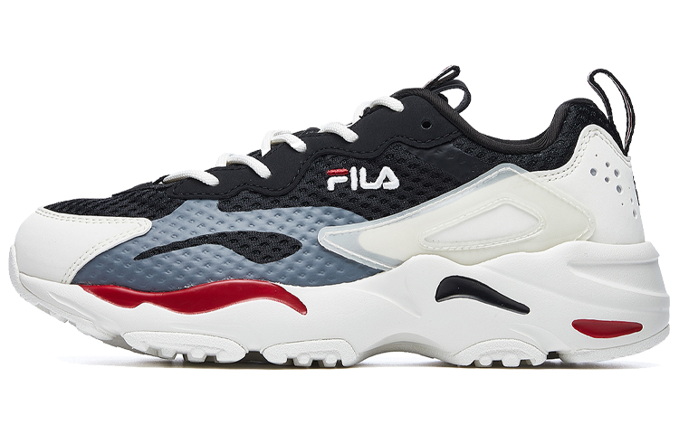 (Women) FILA Tracer Running Shoes Black/White/Blue T12W021106FBS