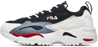 (Women) FILA Tracer Running Shoes Black/White/Blue T12W021106FBS (Women) FILA Tracer Running Shoes Black/White/Blue T12W021106FBS