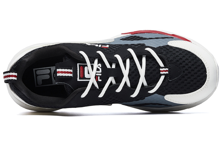 (W) FILA Tracer Running Shoes Black/White/Blue 圖 5