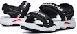 (W) SANDAL FILA TRACER Hitam/Putih F12W024529FBK