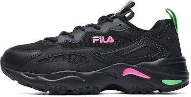 (Women) FILA TRACER vintage Black/pink/green F12W021116FBK (Women) FILA TRACER vintage Black/pink/green F12W021116FBK