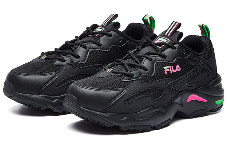 Order (W) FILA TRACER vintaj Hitam/Merah Jambu/Hijau F12W021116FBK