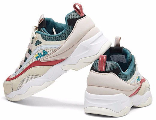 (W) FILA TRACER Vintage Rood/Wit/Groen Sneakers F12W021101FWG Lookbook (W) FILA TRACER Vintage Rood/Wit/Groen Sneakers F12W021101FWG