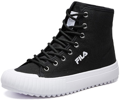 (Women) FILA Trail High-Top Canvas 'Black and White' F52W921303FBK Order (Women) FILA Trail High-Top Canvas 'Black and White' F52W921303FBK