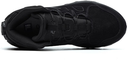 FILA 斐乐 緩震戶外專業 防滑 高筒 跑步鞋 女款 黑色 Lookbook FILA 斐乐 緩震戶外專業 防滑 高筒 跑步鞋 女款 黑色