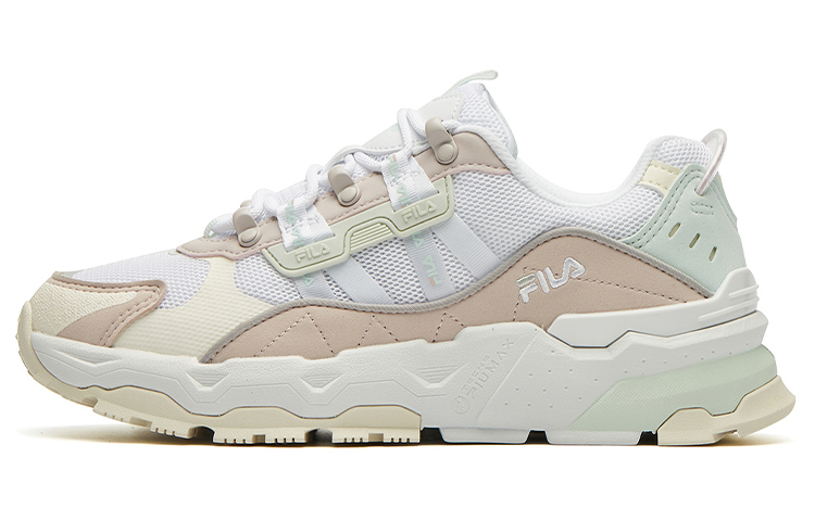 (Women) FILA TREK Sneakers Beige/White/Pink F12W134155FWH
