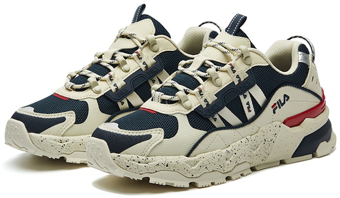 (W) 휠라 트렉 스타즈 데디 슈즈 베이지/화이트/블루 F12W134155FWD Lookbook (W) 휠라 트렉 스타즈 데디 슈즈 베이지/화이트/블루 F12W134155FWD