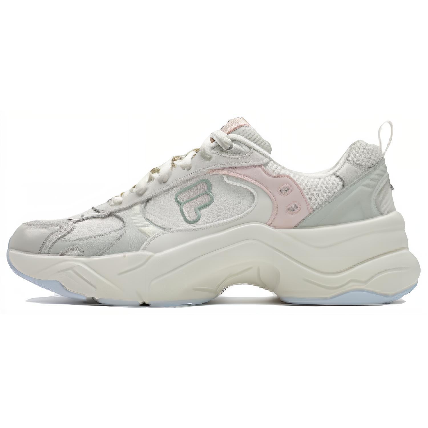 (Women) FILA Unique Low 'White Green' T12W411615FTG
