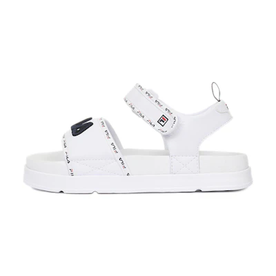 (W) FILA Velcro Platform Sandal 'Korean Edition White'