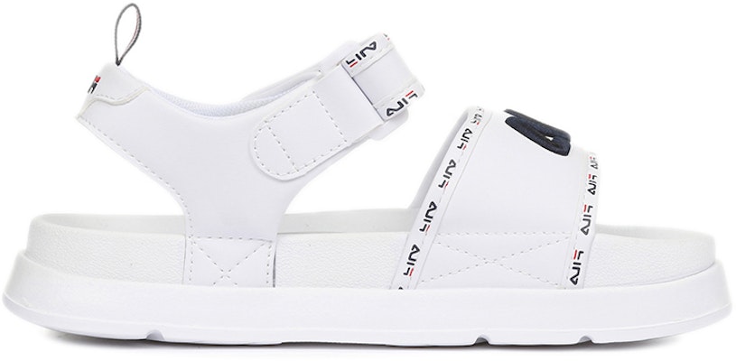 (W) FILA 厚底ベルクロサンダル (韓国限定ホワイト) 4SM00520_147 Order (W) FILA 厚底ベルクロサンダル (韓国限定ホワイト) 4SM00520_147